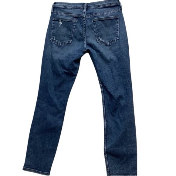 Silver Jeans Not Your Boyfriends Jeans Mid Rise Blue Denim Size W27/L27 - Picture 2 of 9